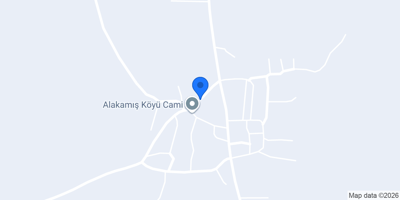 Alakamış İlköğretim Okulu konumu