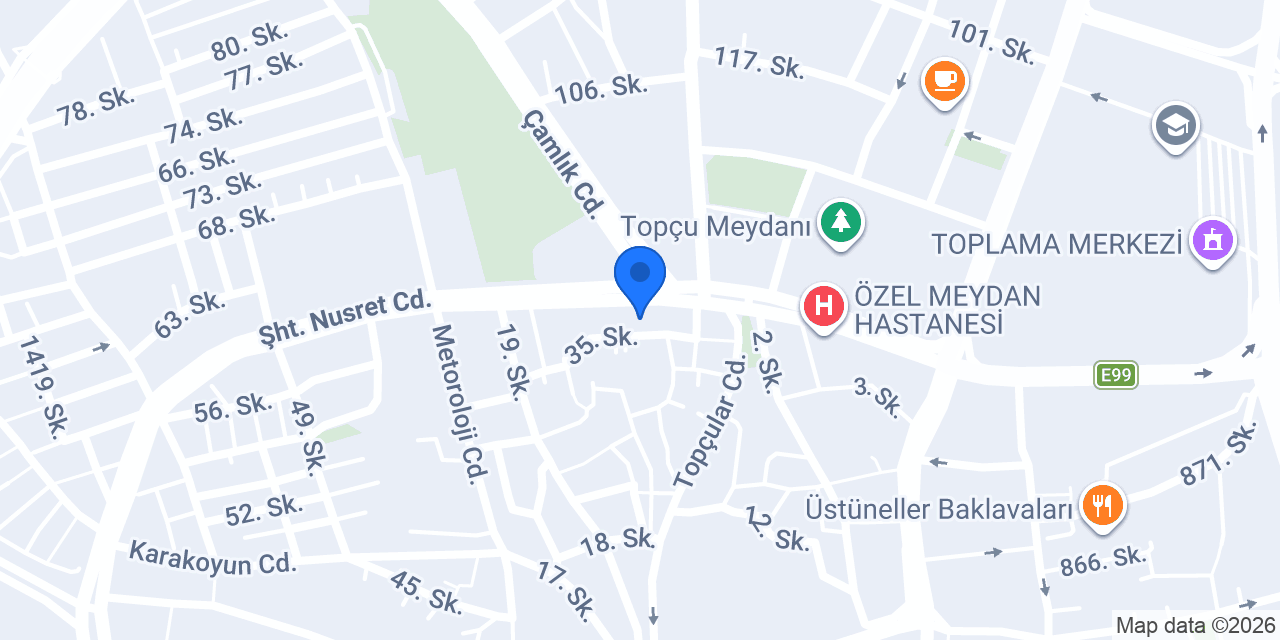 Lilyan Turizm konumu