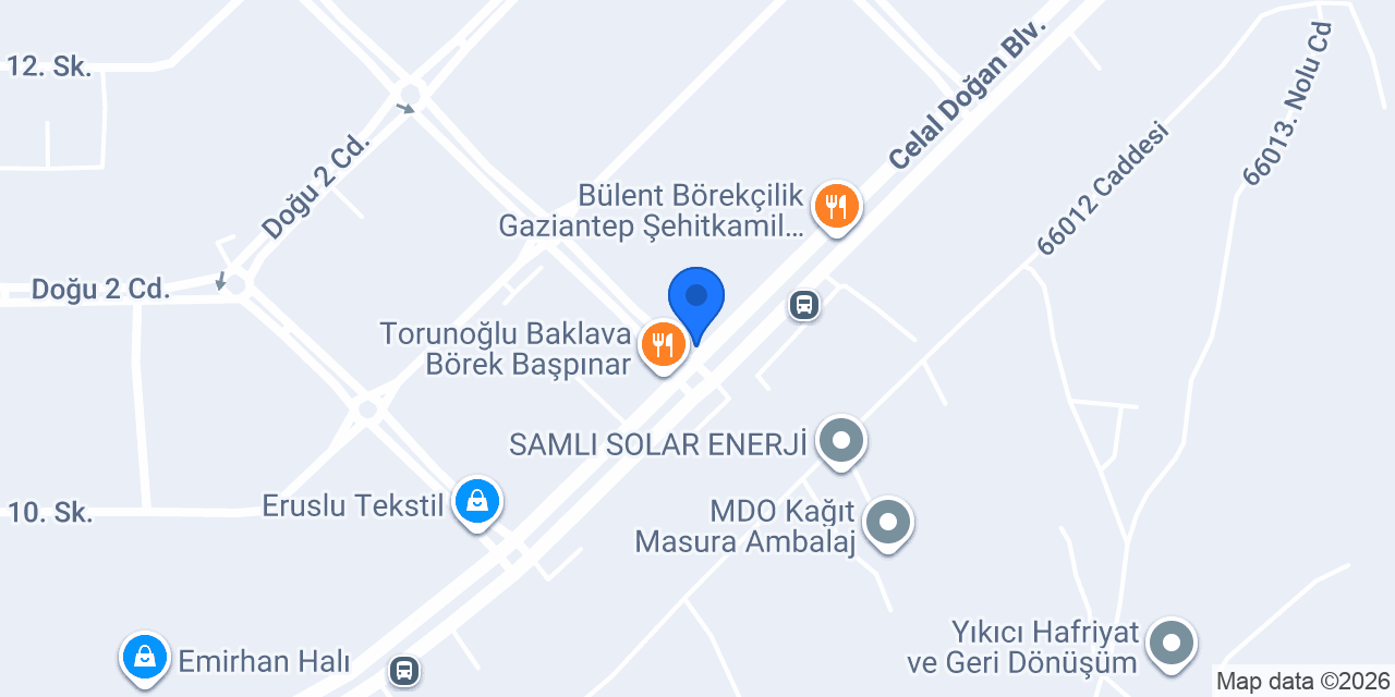 Közdehan Kebap konumu