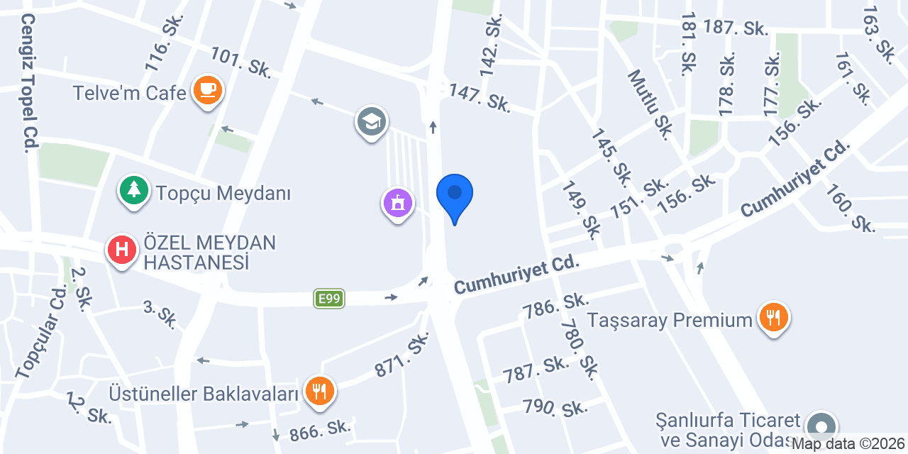 Aslan Rent A Car konumu