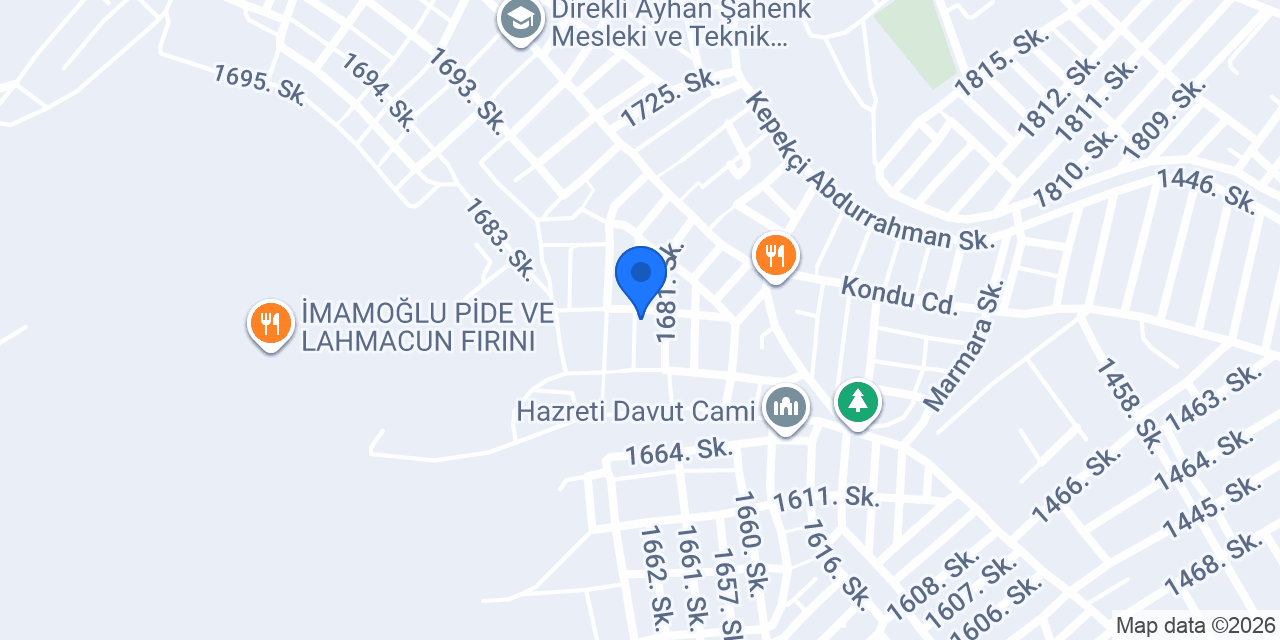 Hasan Ustanın Fırını konumu
