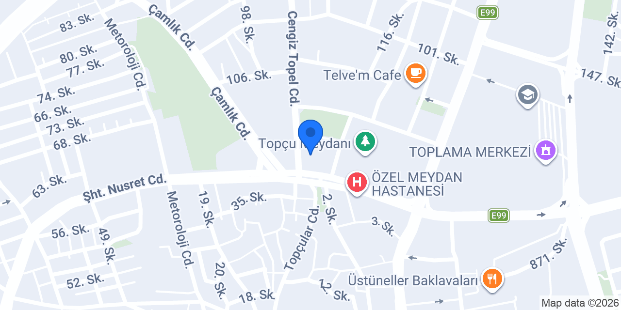 Beydil Renovasyon konumu