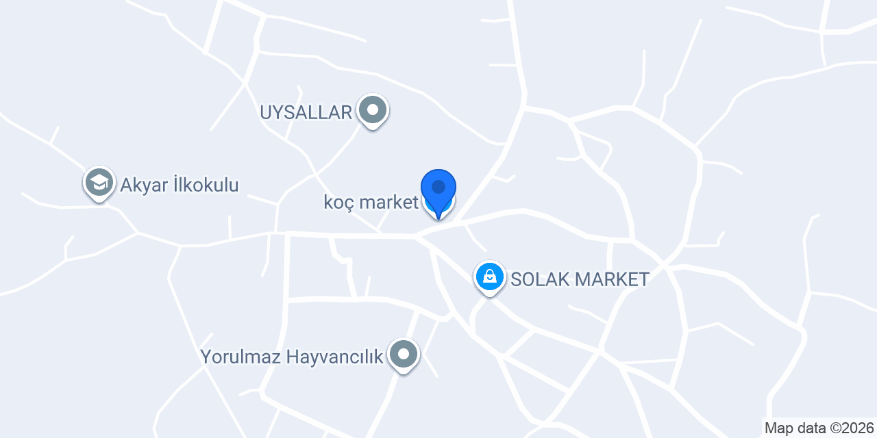 koç market konumu
