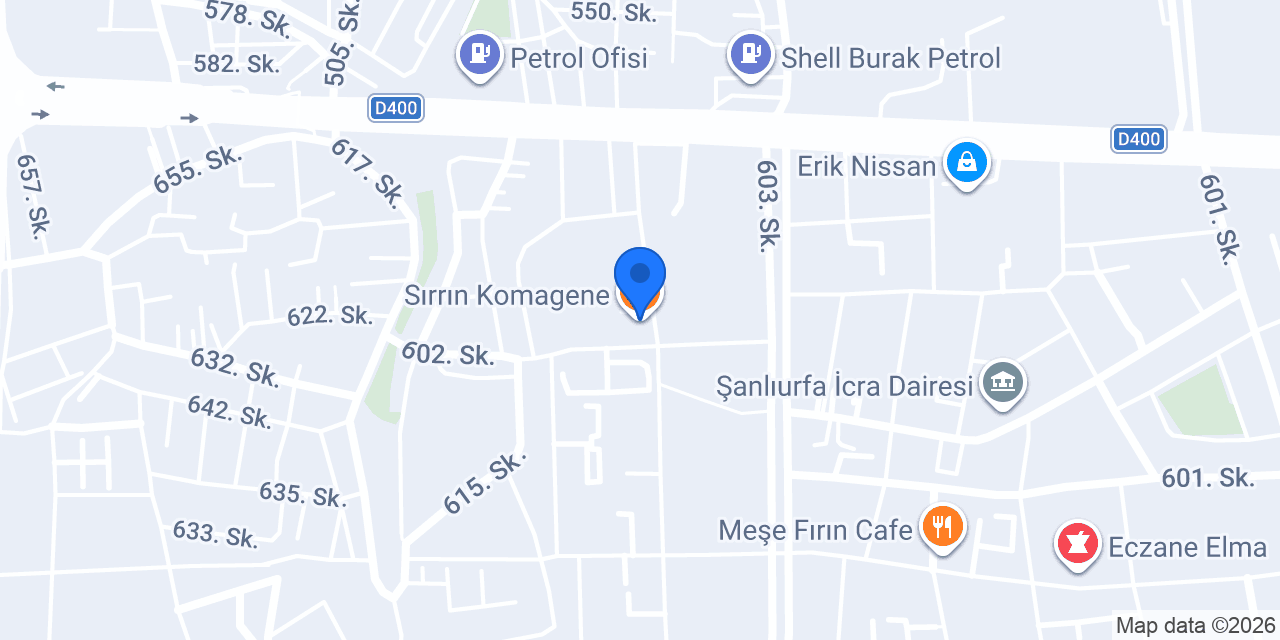Sırrın Komagene konumu