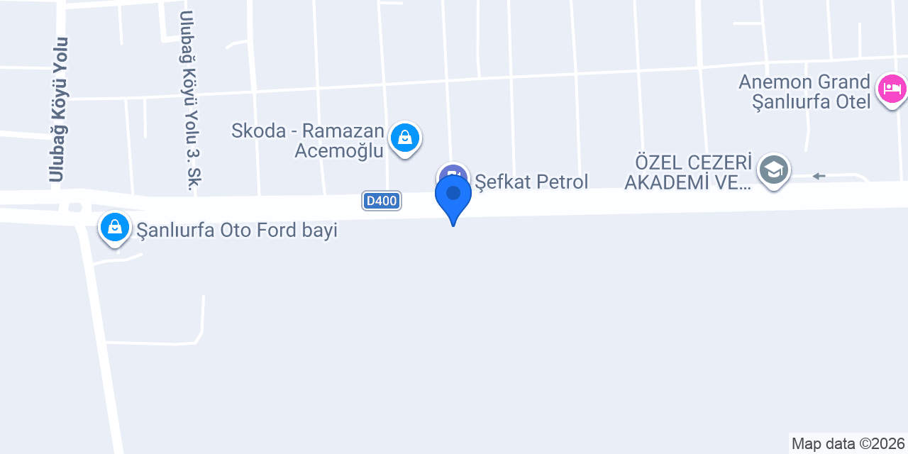 Şanlıurfa Mis Halı Yıkama konumu