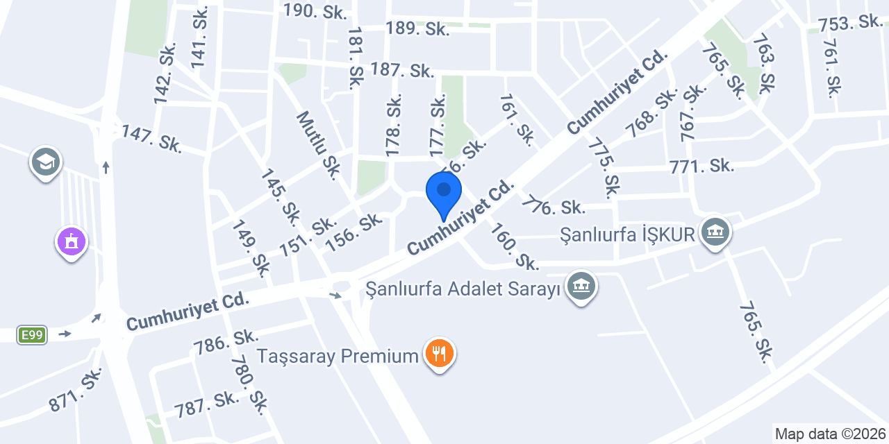 Yemre Sigorta Ltd.Şti konumu