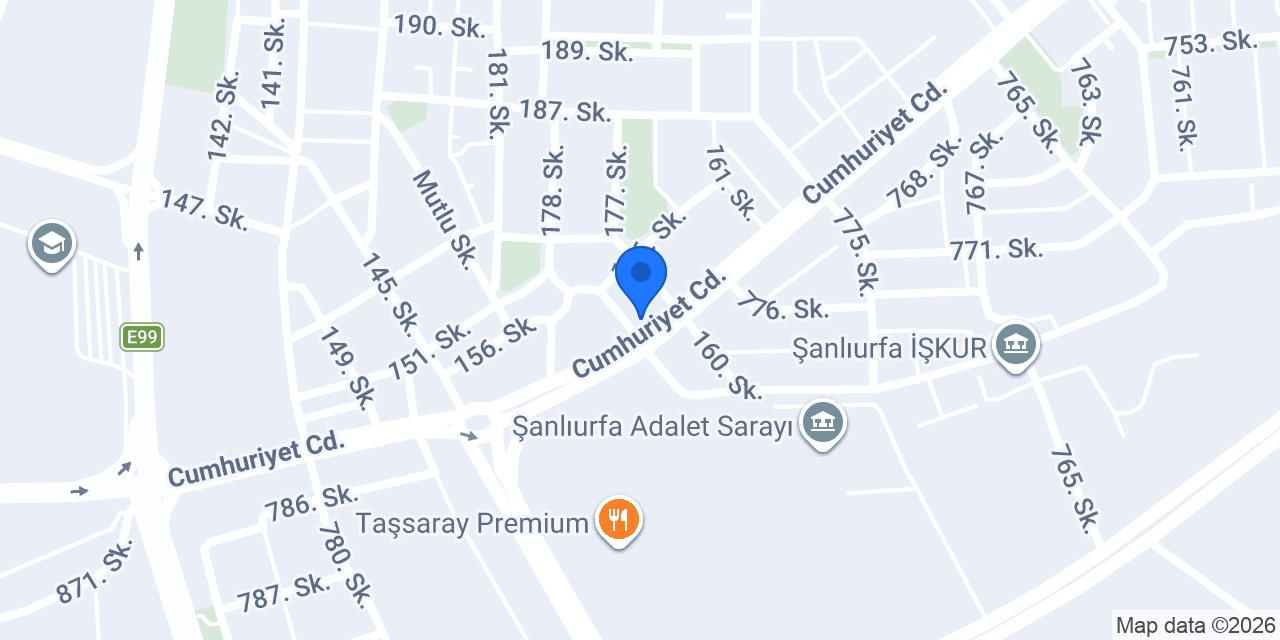 Akbaş Oto Lastik konumu