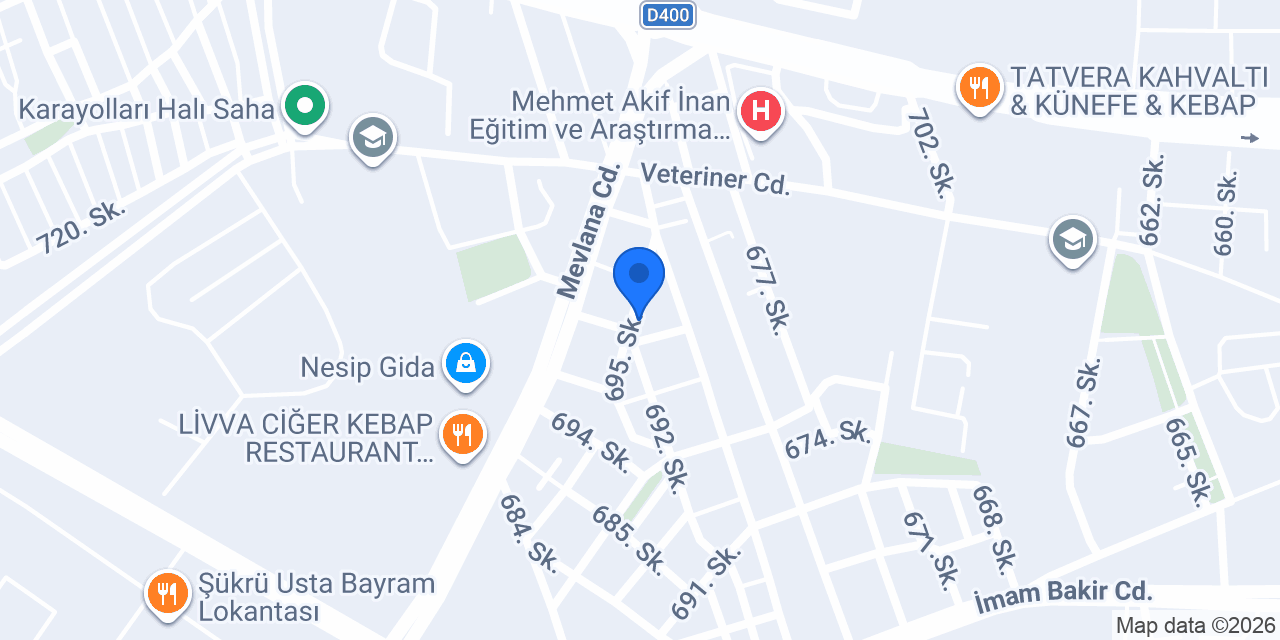 Loca Spa Merkezi konumu