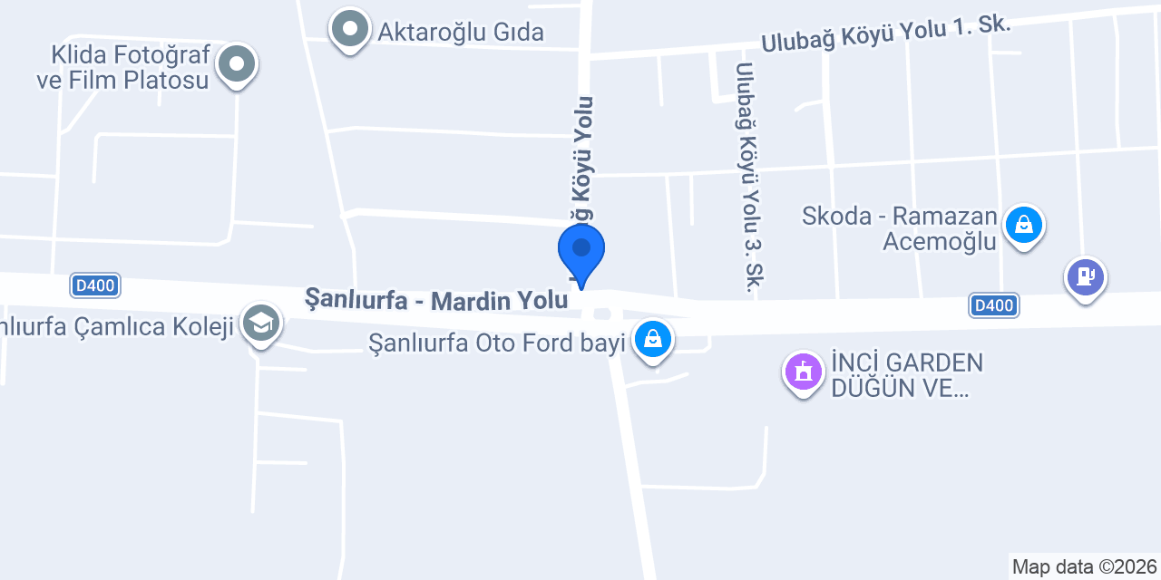 Göbeklitepe Ören Yeri Kavşağı konumu