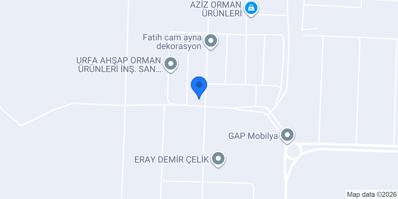 Kaya Mutfak Mobilya Şanlıurfa konumu
