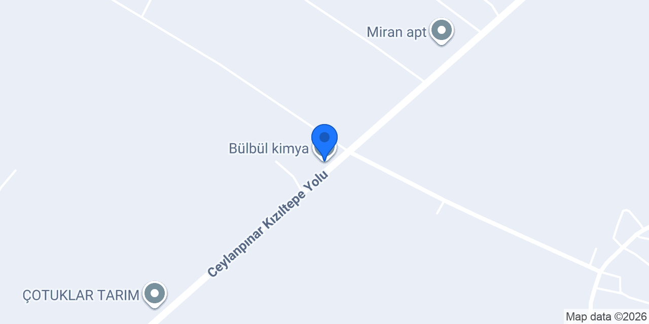 Bülbül kimya konumu