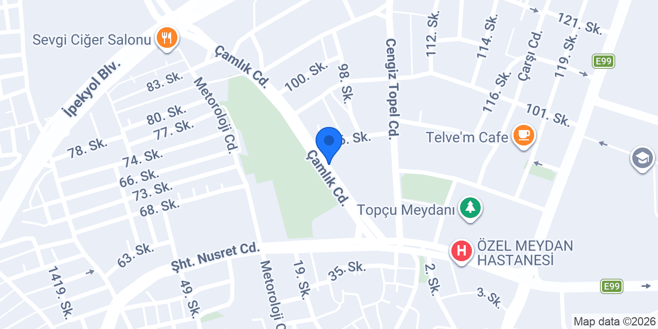 Çadırcı auto konumu