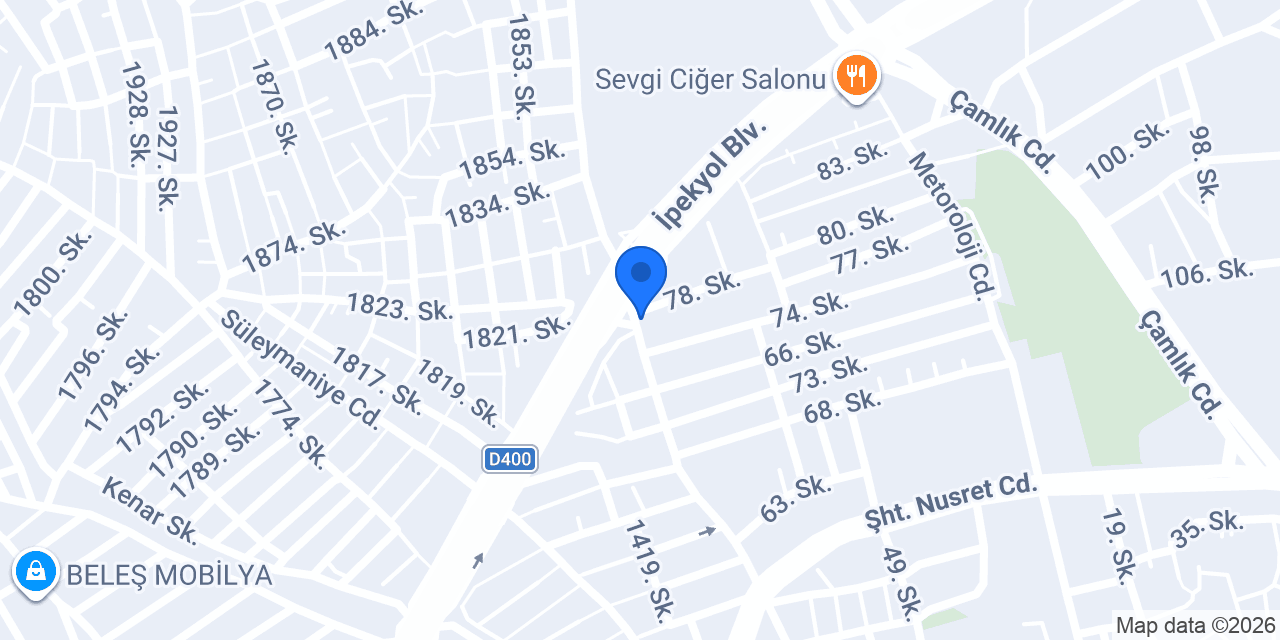 Aygaz Tüp Bayisi konumu