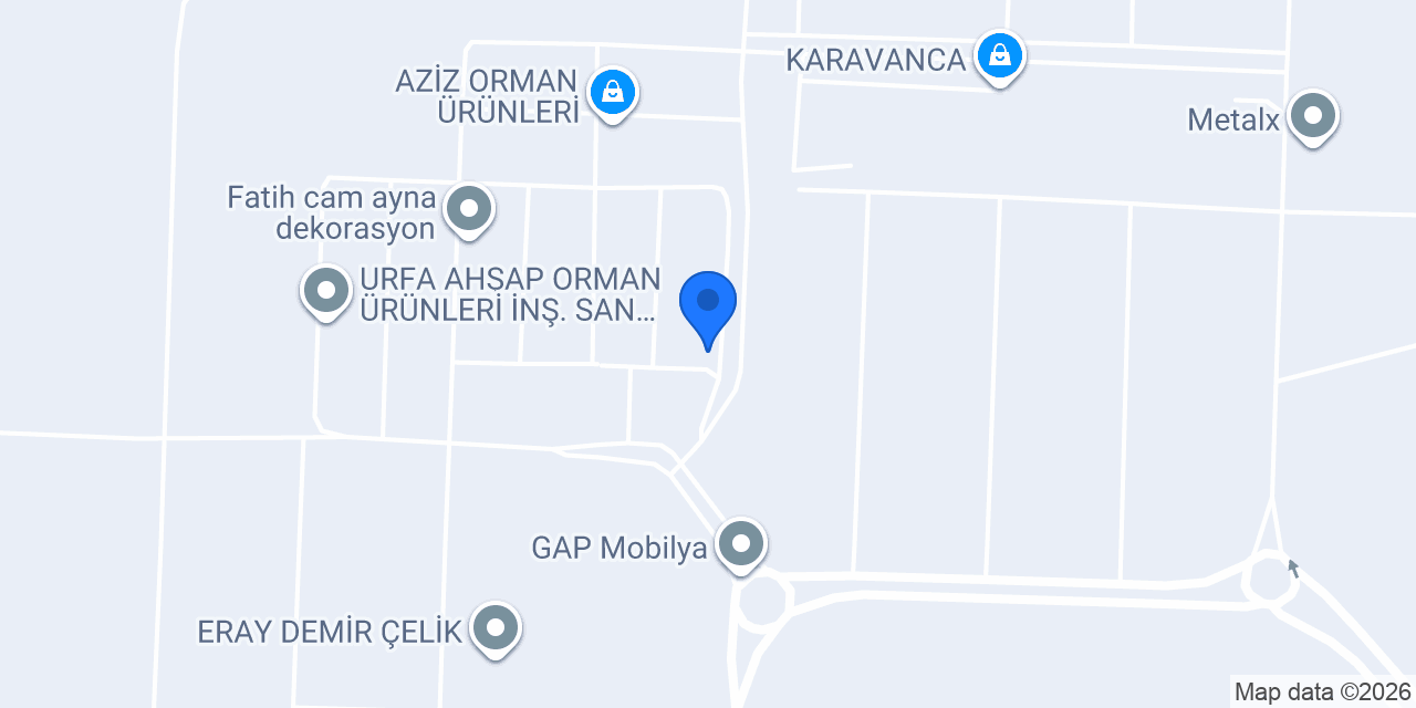 Mota Mimarlık Mobilya konumu