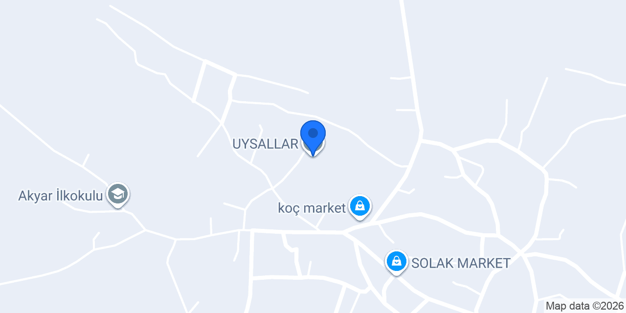 UYSALLAR konumu