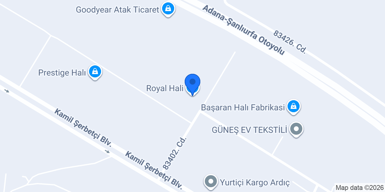 Royal Hali konumu
