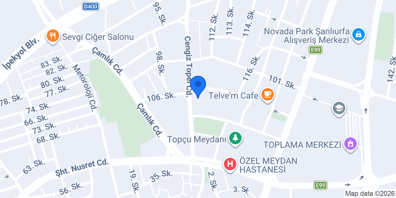 Ahmet Çiçekçilik konumu
