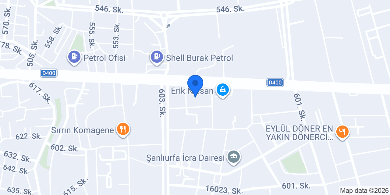 URFA METRO konumu