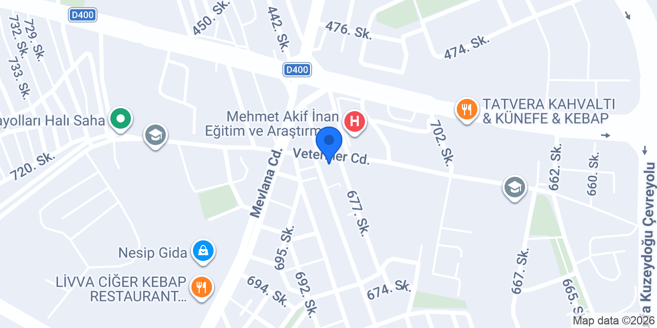 Nimetoğlu Eczanesi konumu