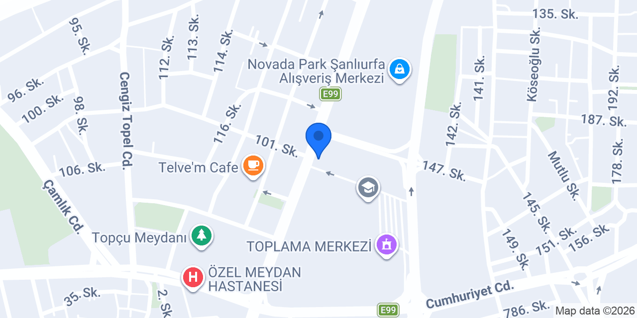 Hartavi Hukuk Bürosu konumu