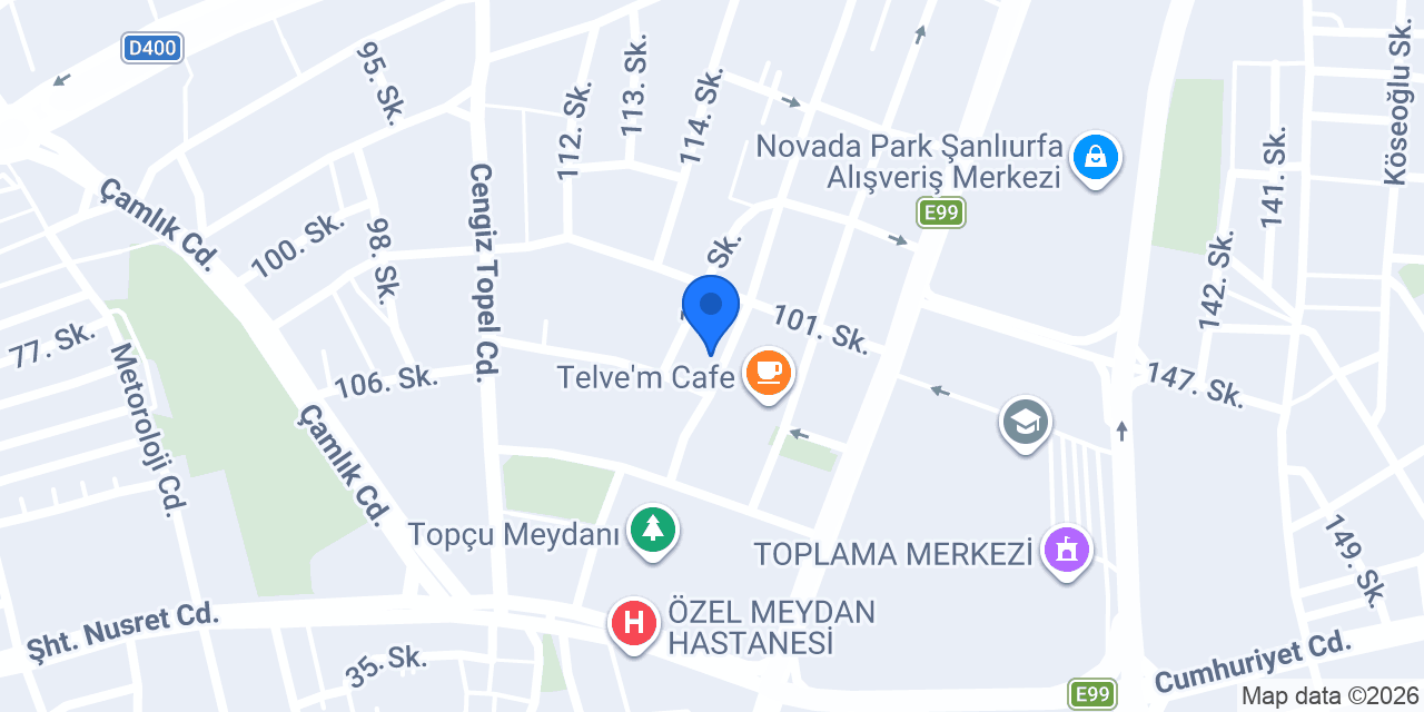 ÖZBEK TESETTÜR konumu