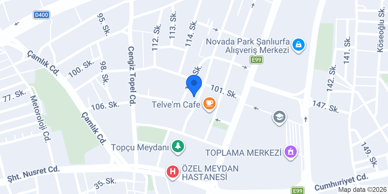 Mr PİZZA konumu