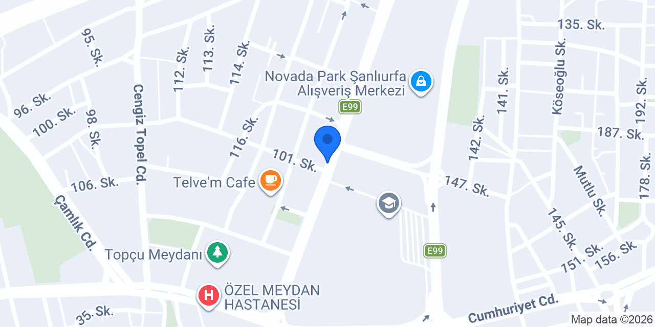 DP PARFÜM ŞANLIURFA konumu