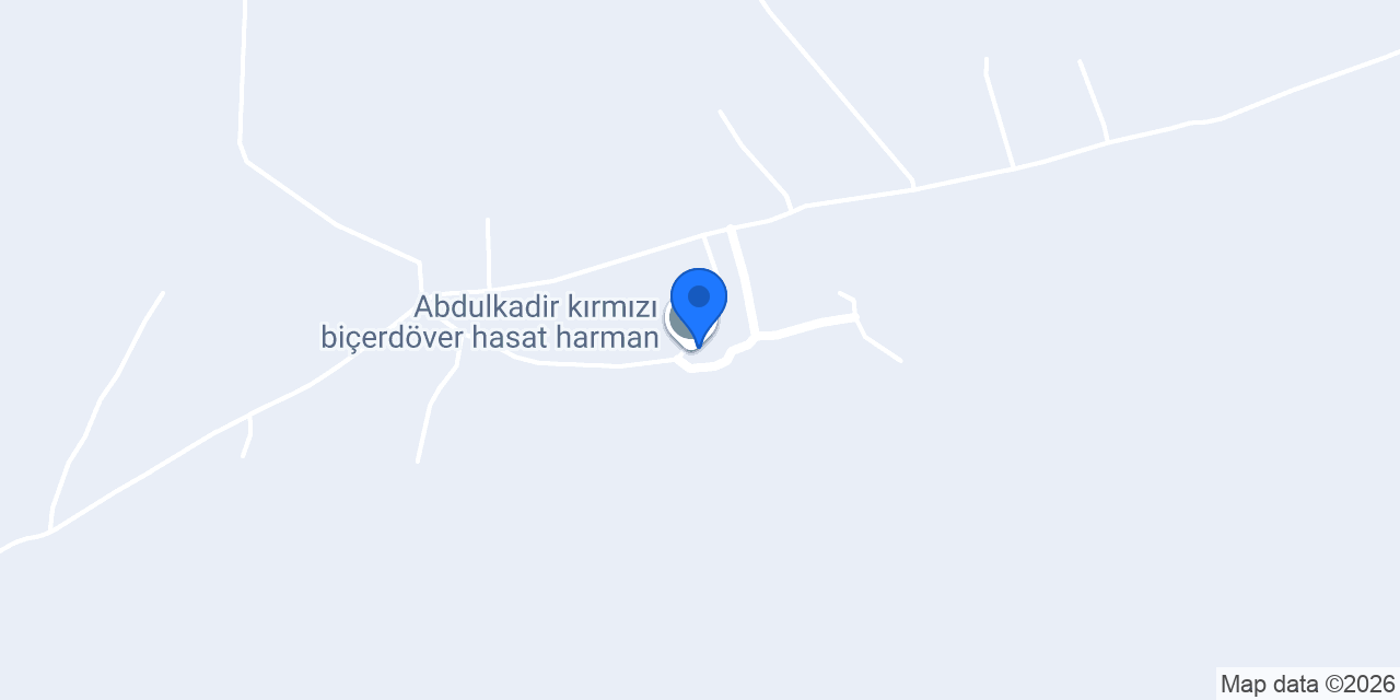 Abdulkadir kırmızı biçerdöver hasat harman konumu