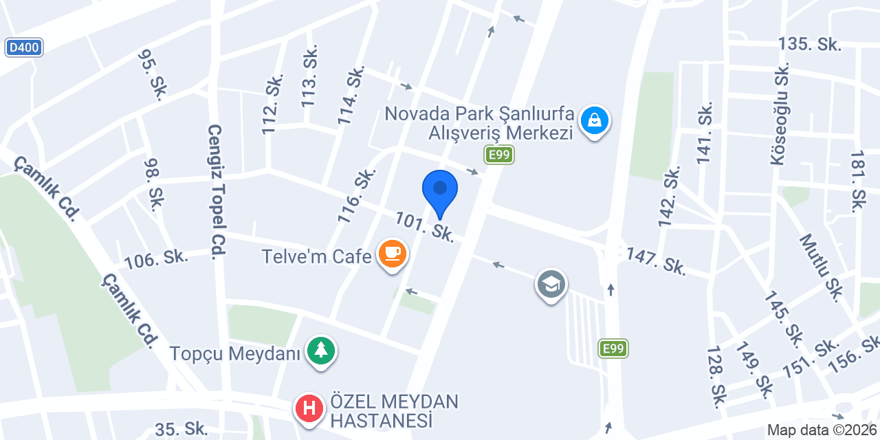 ÖZEL ŞANLIURFA ÇAĞDAŞ SÜRÜCÜ KURSU konumu