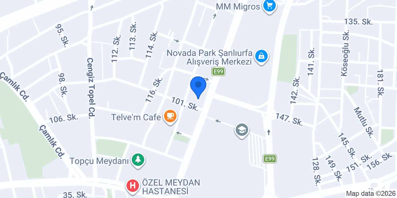 İŞLER KİTABEVİ ŞANLIURFA ŞUBE konumu