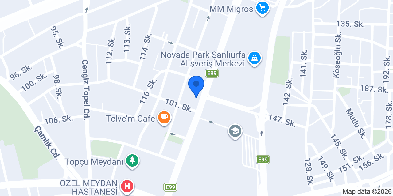 Umut Sürücü Kursu konumu