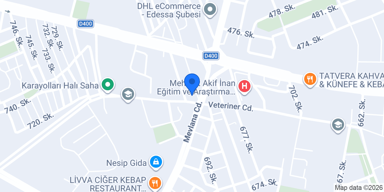 şanlıurfa çadırcı konumu