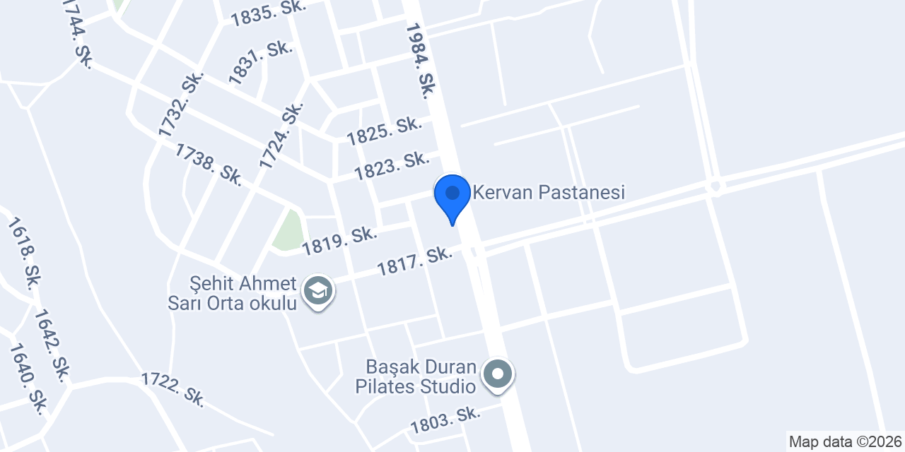 Ertürk terzi konumu