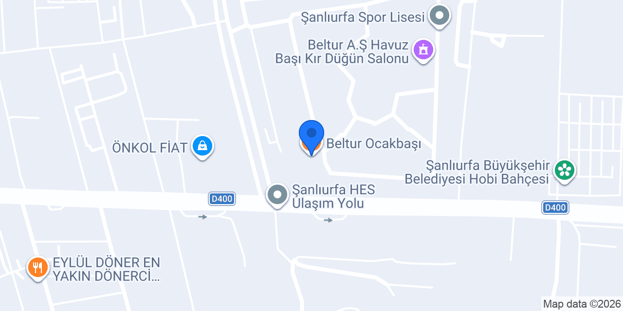 Beltur Ocakbaşı konumu