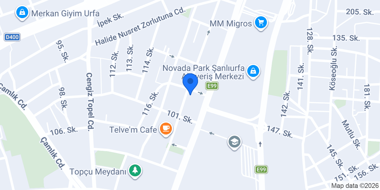 Komagene Bahçelievler konumu