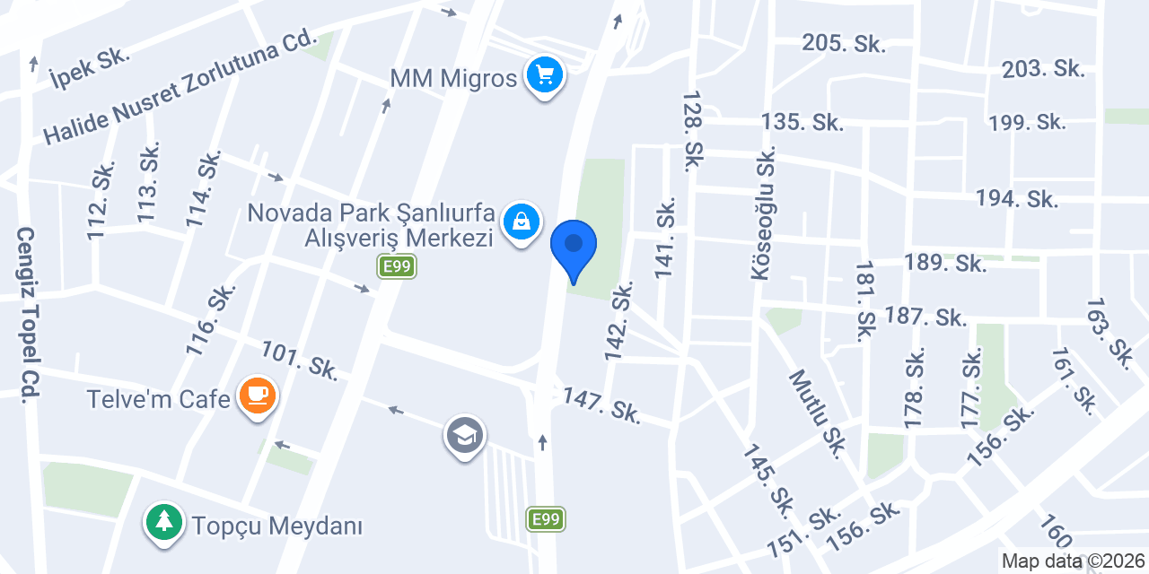 Şanlıurfa elektrikci konumu