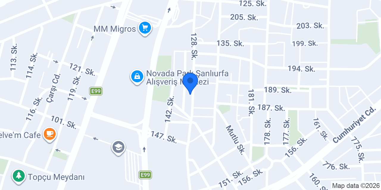 Şanlıurfa Mermer Granit konumu