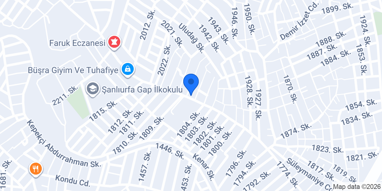 مرايا العيون GÖZLER AYNALARI konumu