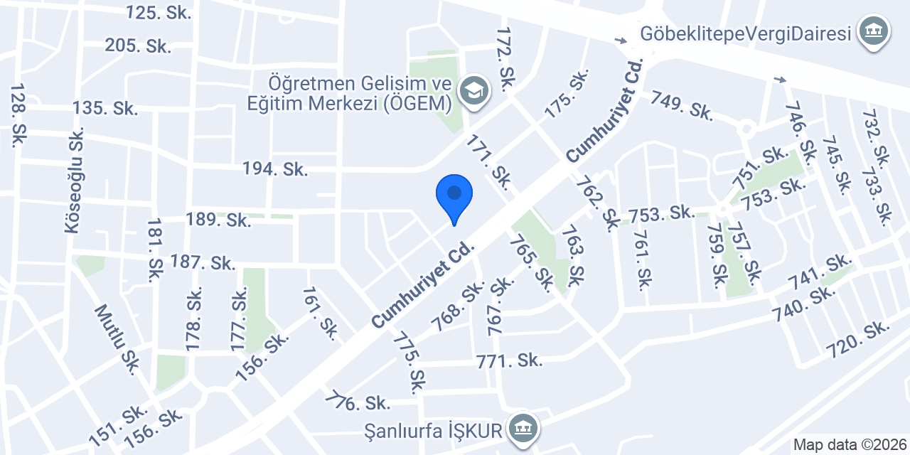 Şimşekli Motors konumu