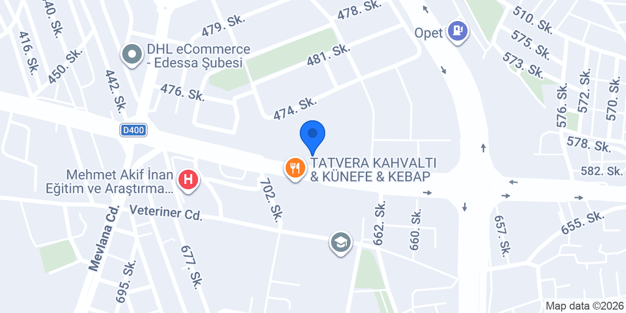AVUKAT EBUBEKİR POLAT konumu