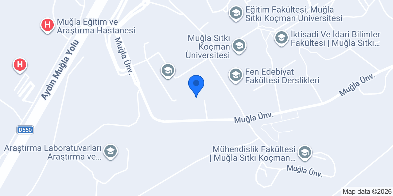 Menteşe Kütüphanesi | Muğla Sıtkı Koçman Üniversitesi konumu