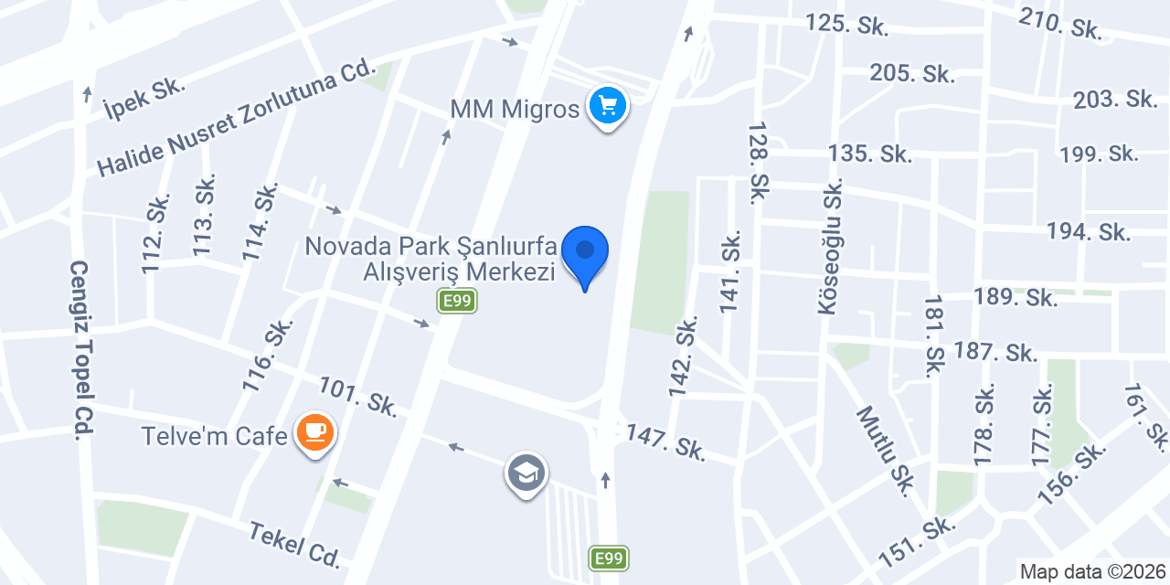 Şanlıurfa Oto Çilingir NABİ konumu