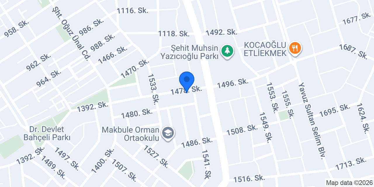 Akçaşehir Aile Sağlık Merkezi konumu