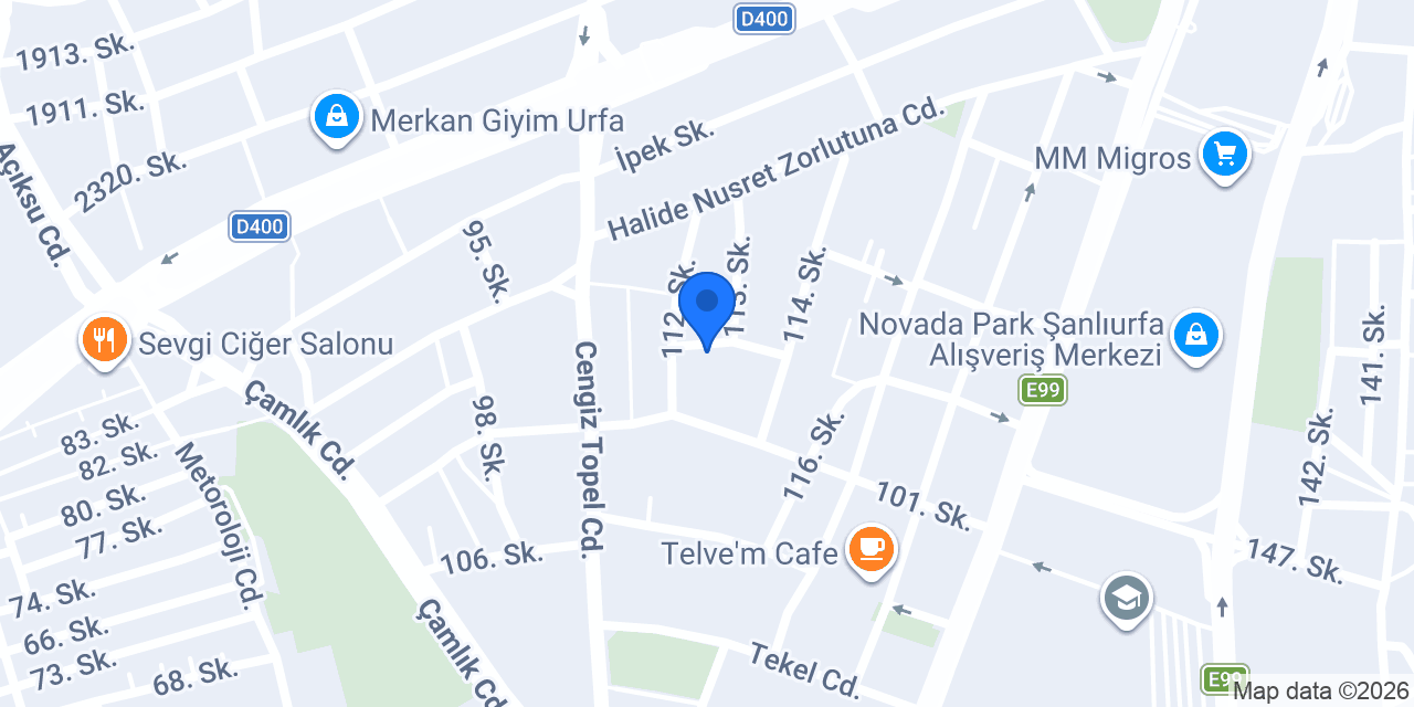 Platin bayan kuaförü konumu