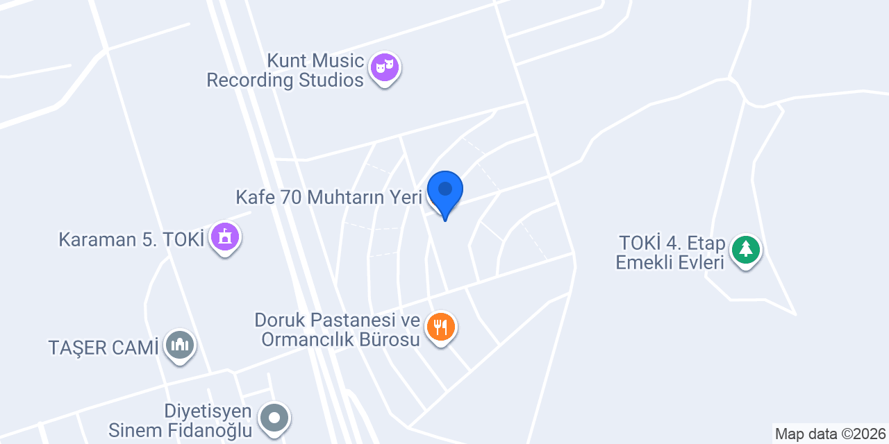 Kafe 70 Muhtarın Yeri konumu