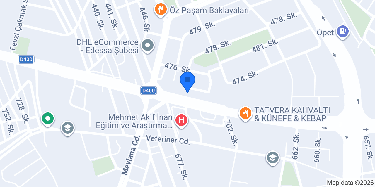 Saatçi Eczanesi konumu