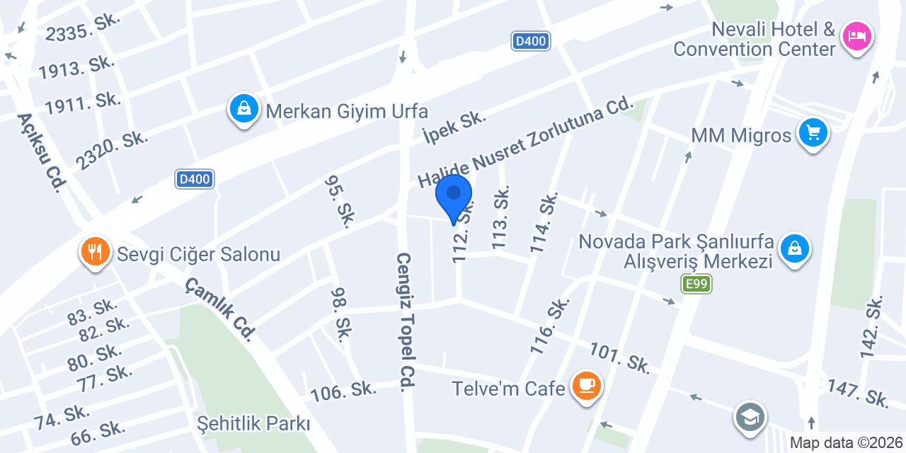 Zirve Terzi konumu