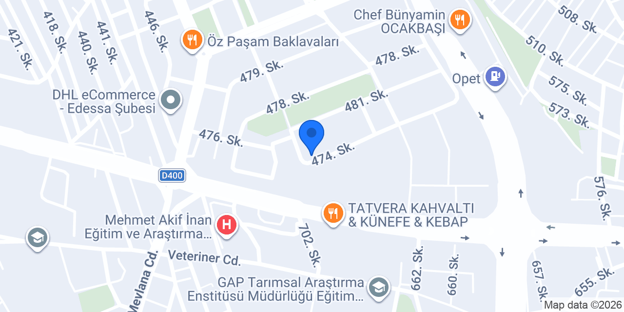Asya Ecza Deposu A.ş. konumu