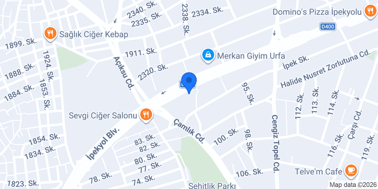 Urfa Elit Medikal konumu