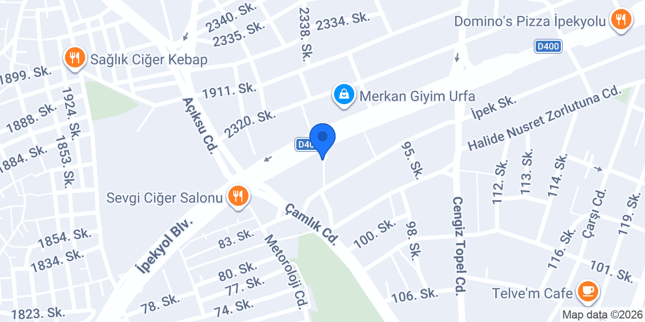 Urfa'nın Sesi Özdal Matbaacılık konumu